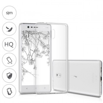 Skaidrus silikoninis dėkliukas  (NOKIA 2)